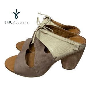 Emu Australia Burleigh Women's Heeled Slide Sandals 9